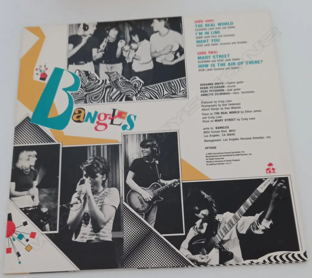 Bangles, Bangles, (12" EP) Image 1++